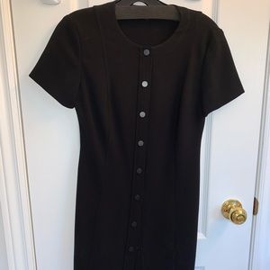 Theory button down dress